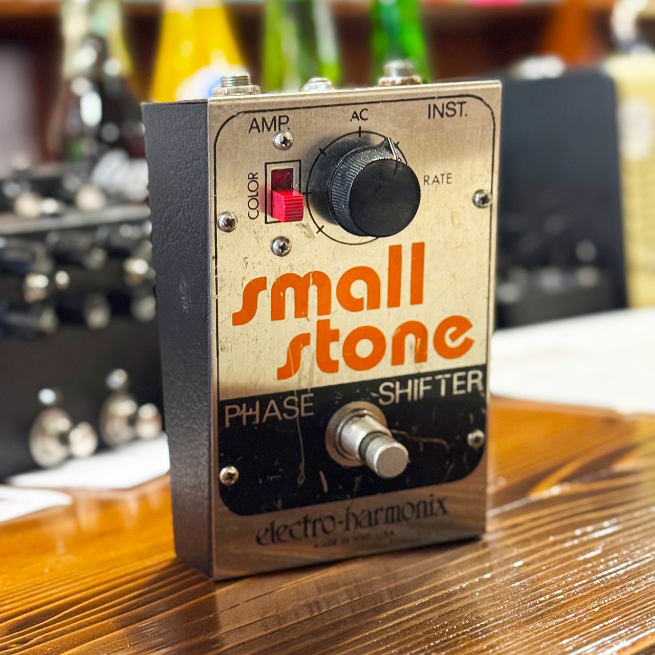 Electro-Harmonix Small Stone Analog Phaser Guitar Effects Pedal Used