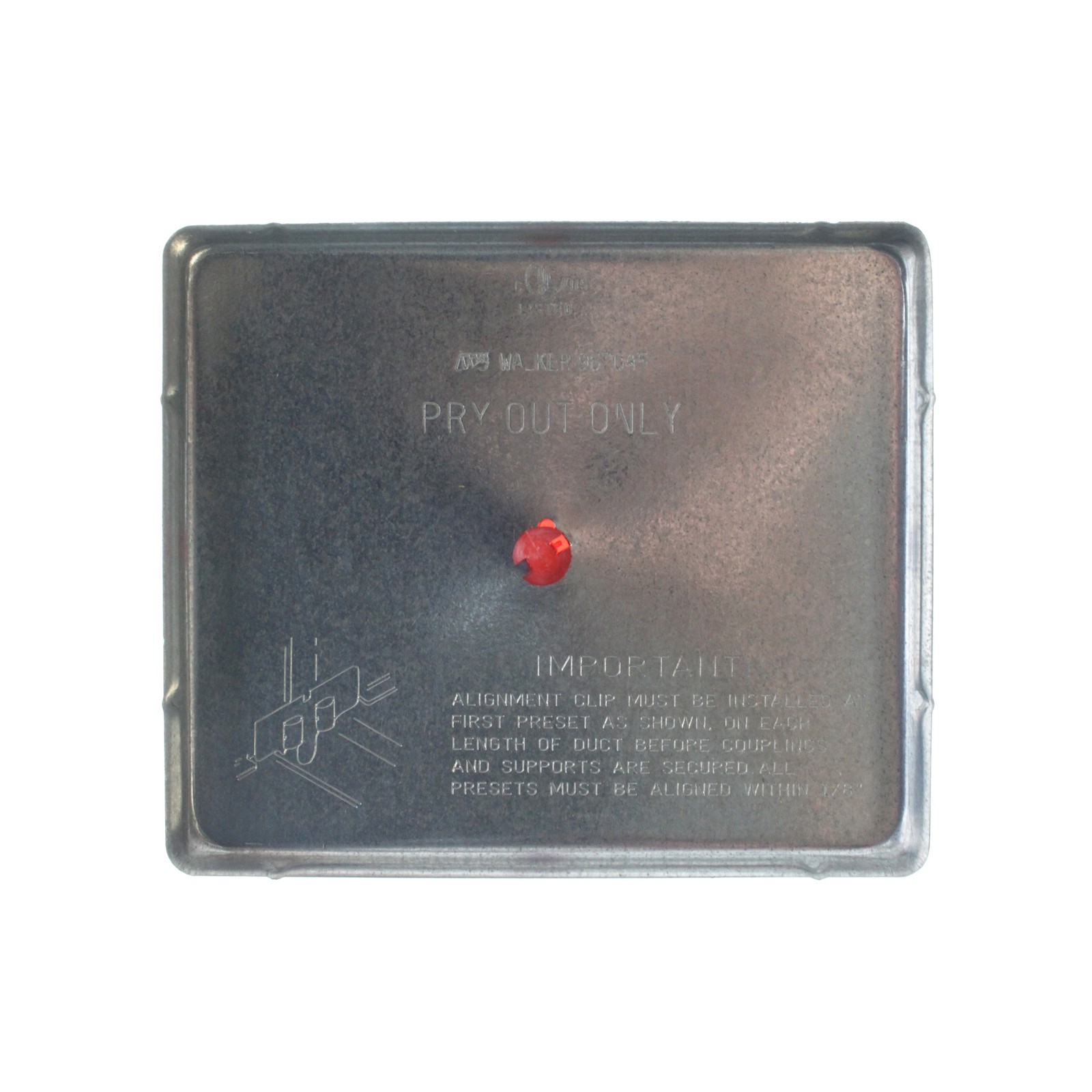 WIREMOLD WALKER 422RD WALKERDUCT PRO SERIES MARKER CAP RED POST