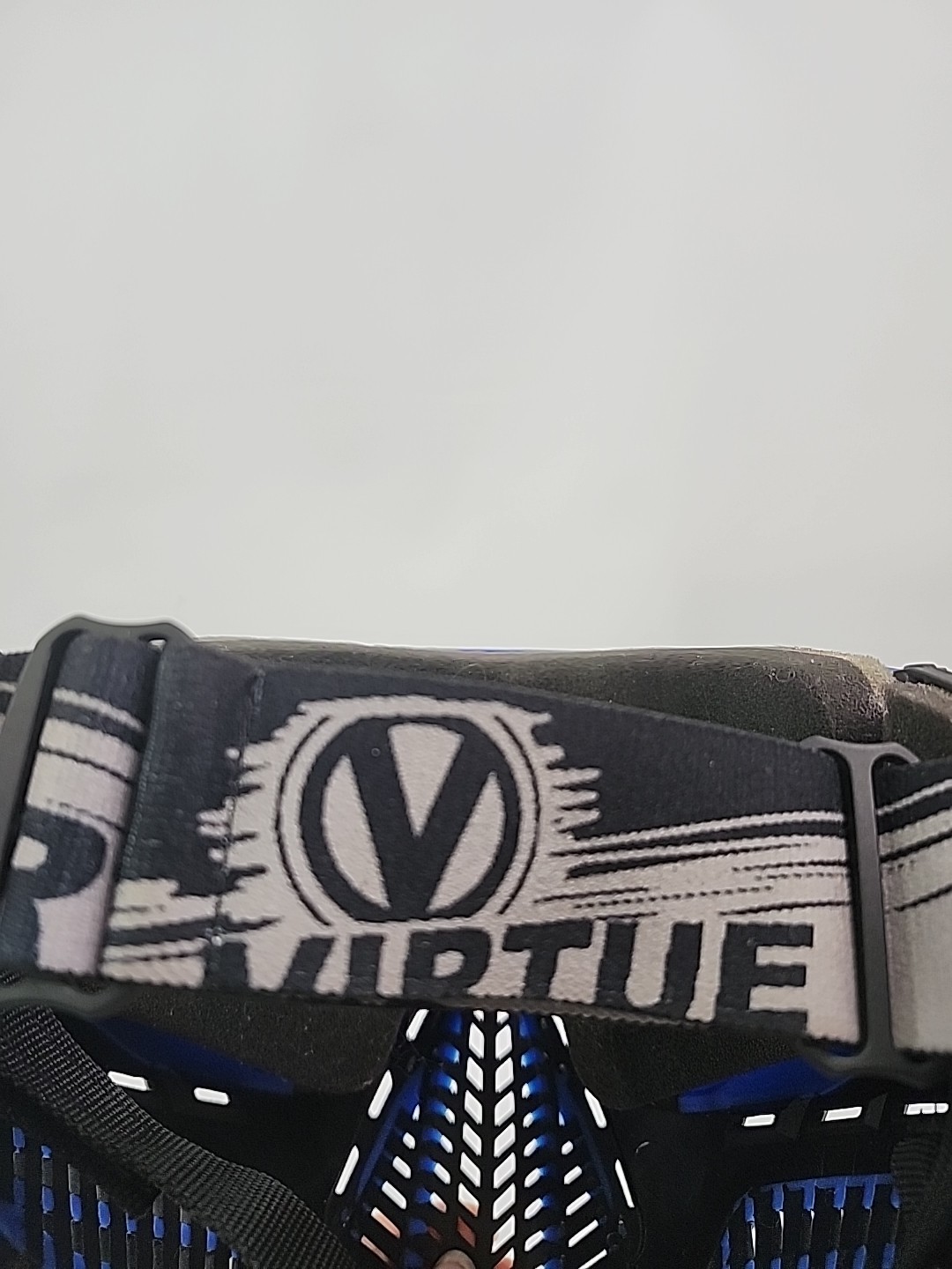 VIRTUE Ascend Paintball Thermal Goggles Mask - Black & Blue - Read