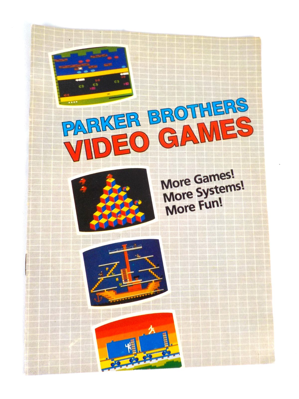 Parker Brothers Video Games Catalog Booklet 1983 rare retro #2445