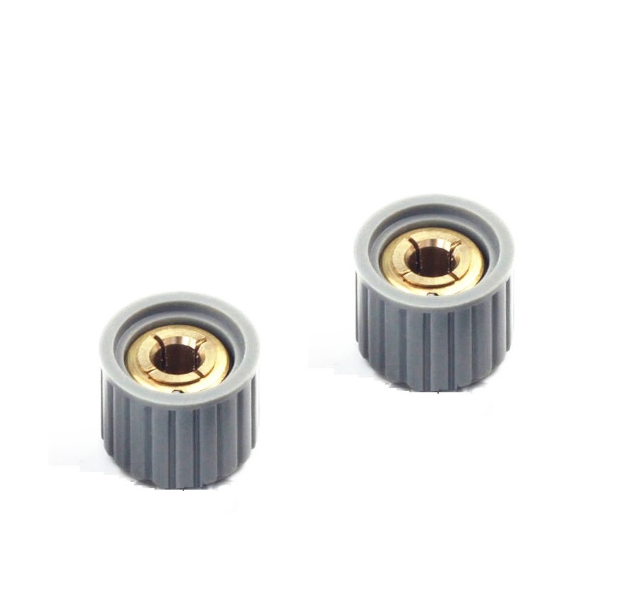 5pcs NEW KYZ20-16-6 20*16*6mm Plastic Gray Potentiometer Knob Cover Cap