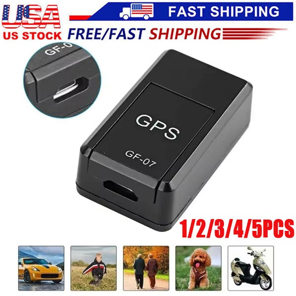 Magnetic GF07 Mini GPS Real Time Car Locator Tracker GSM/GPRS Tracking Device US