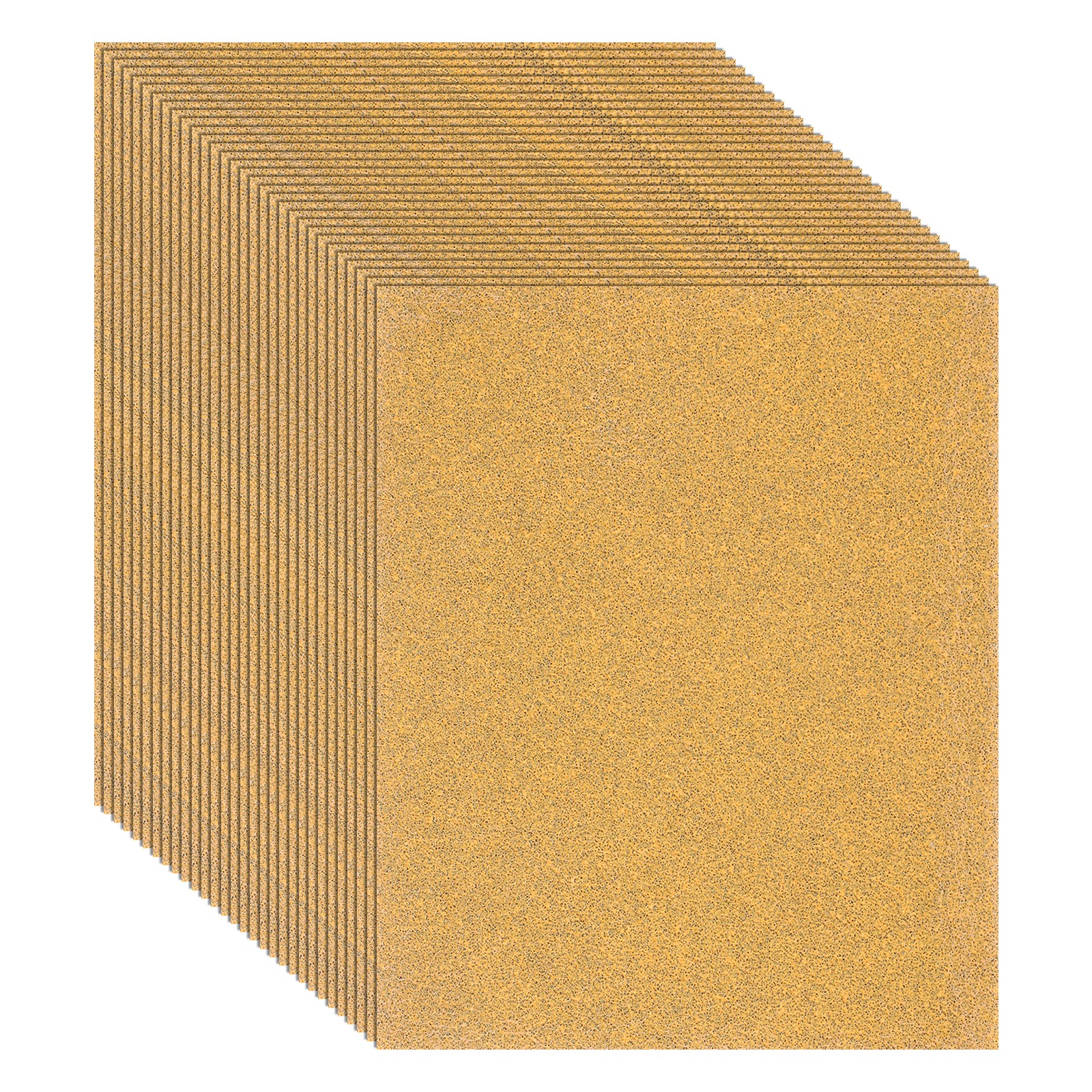 30 Pack 4.5" x 5.5" Sandpaper, 60 Grit Sand Papers for Wood Furniture Floor