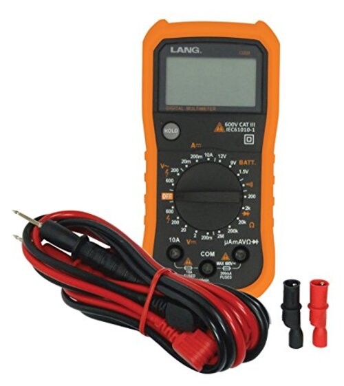 CAT III Digital Multimeter 13809 - Black
