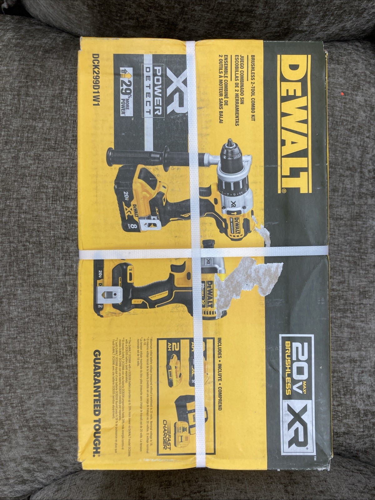 DEWALT DCK299D1W1 20V Max XR Brushless Power Tool Combo Kit | Free & Fast Shipp