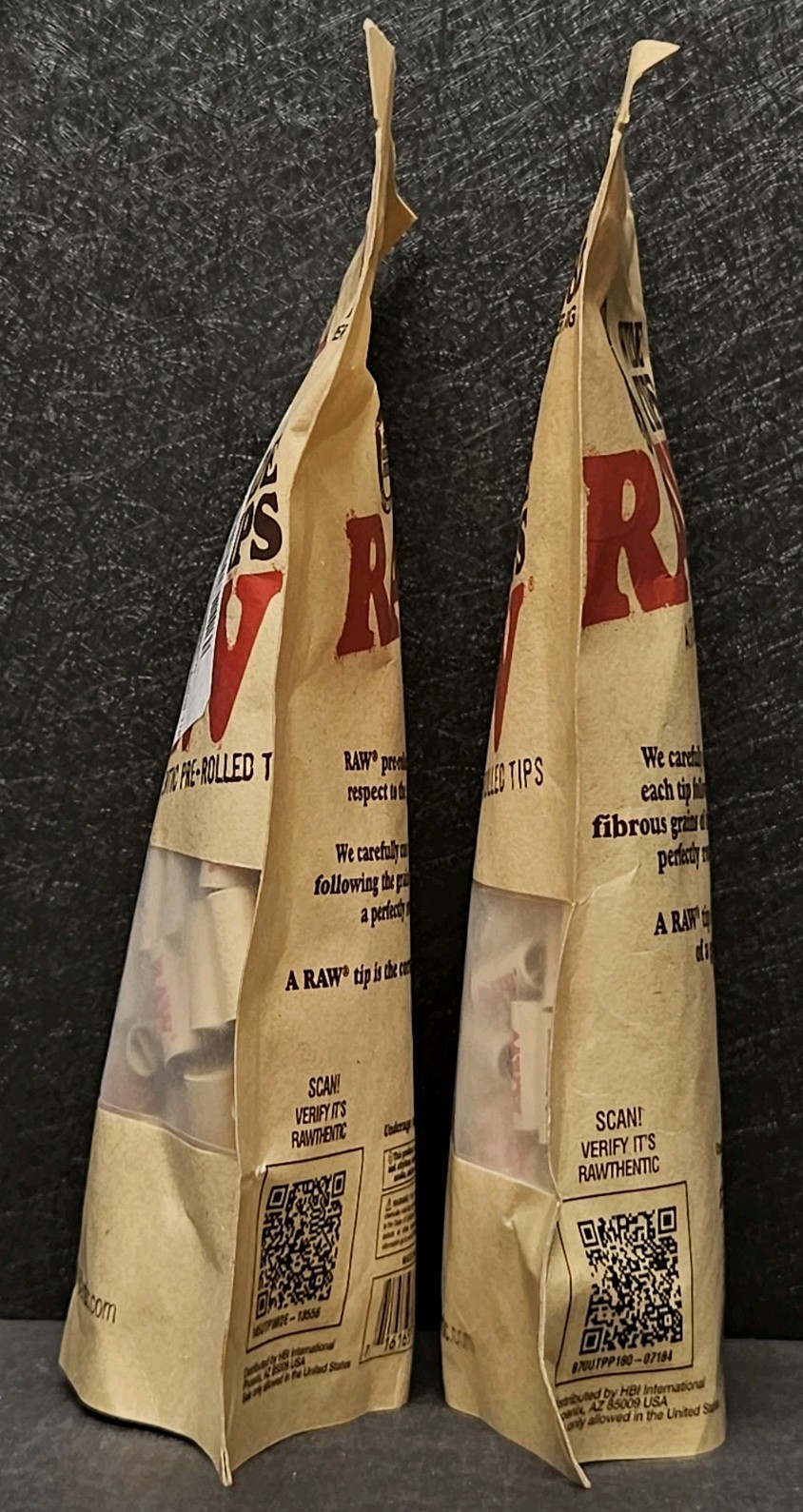 RAW Pre-Rolled Wide Filter Tips, Authentic Pre-Rolled Tips (360 Tips)