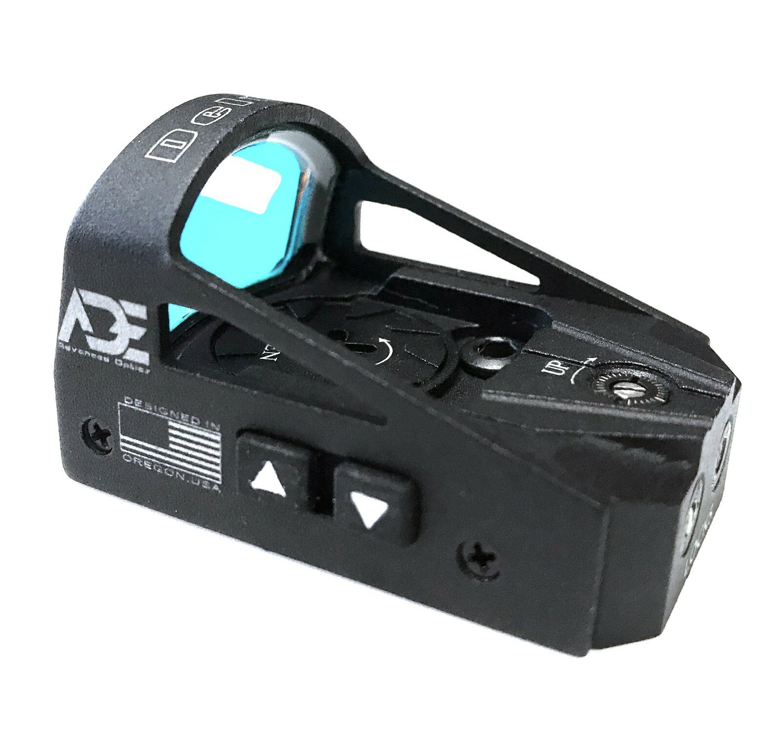 Ade Advanced Optics RD3-012G Delta GREEN Dot Reflex Sight For Handgun-6MOA