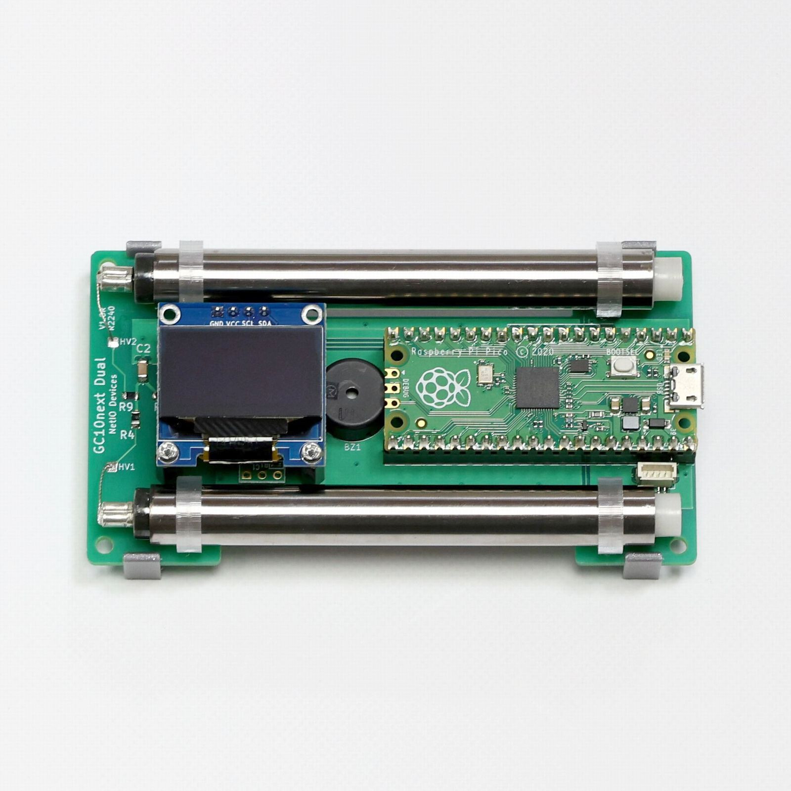 Geiger counter embedded module NetIO GC10nextDual Radiation Detector Dual type