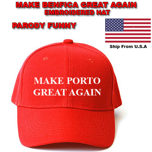 MAKE PORTO GREAT AGAIN HAT Trump Inspired PARODY FUNNY EMBROIDERED