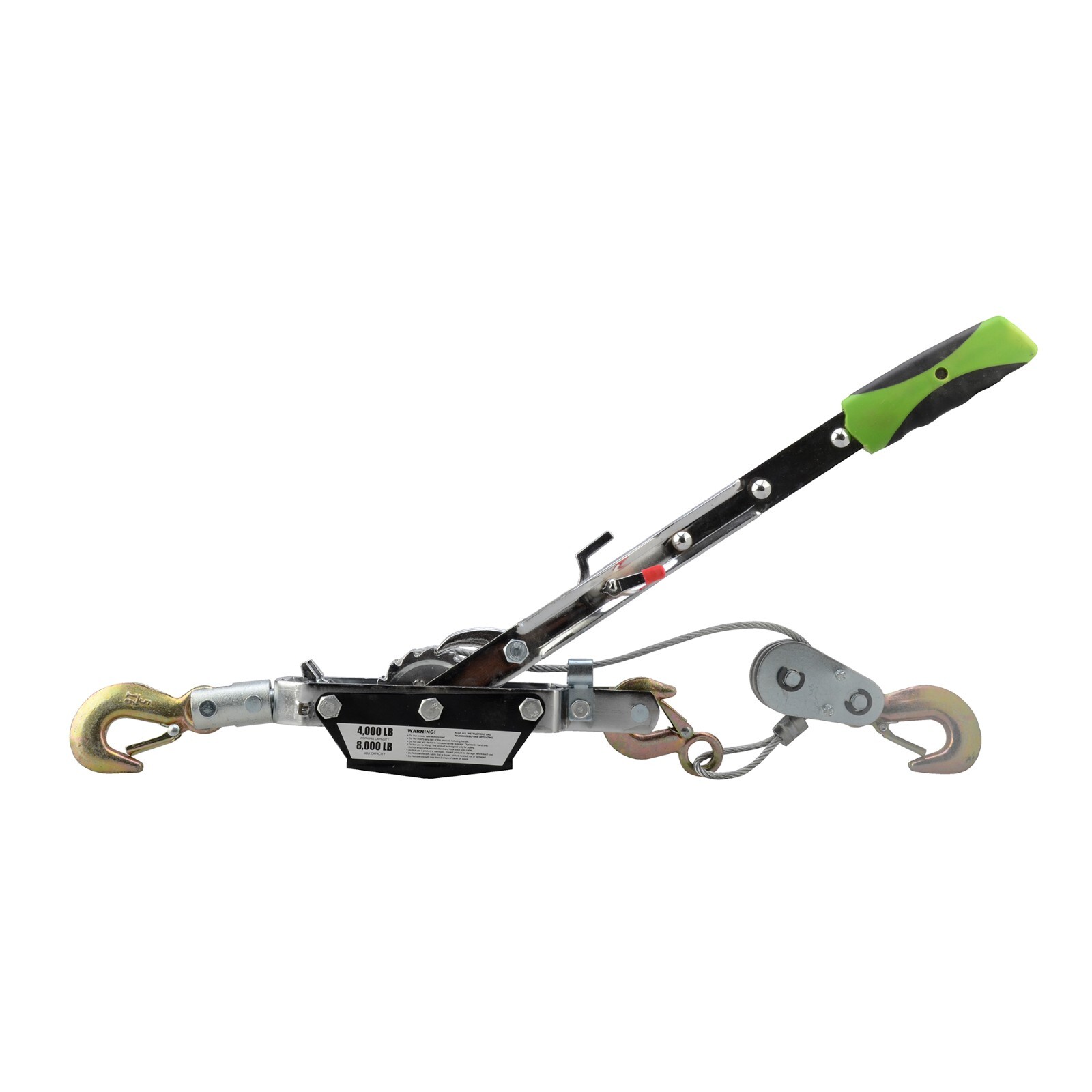 4 Ton 8,000lb Hand Puller, Manual Cable Puller, Cabel Pulling, Dual Gear