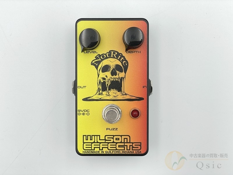 Wilson Effects Not The NotRite Guitar Fuzz Pedal Silicon Fuzz Used