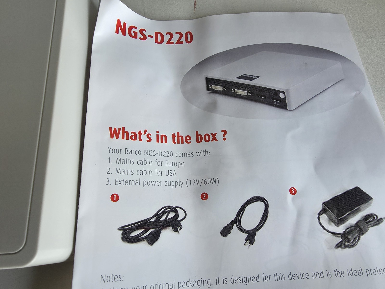 Barco NGS-D220 Lite Networked H.264 Encoder/Decoder