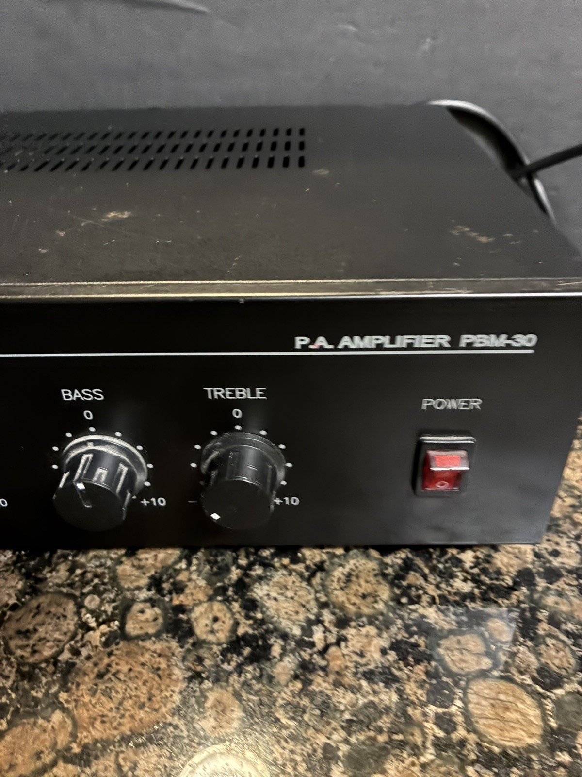 CSI Speco Technologies PBM-30 30W Contractor Series PA Amplifier - Tested