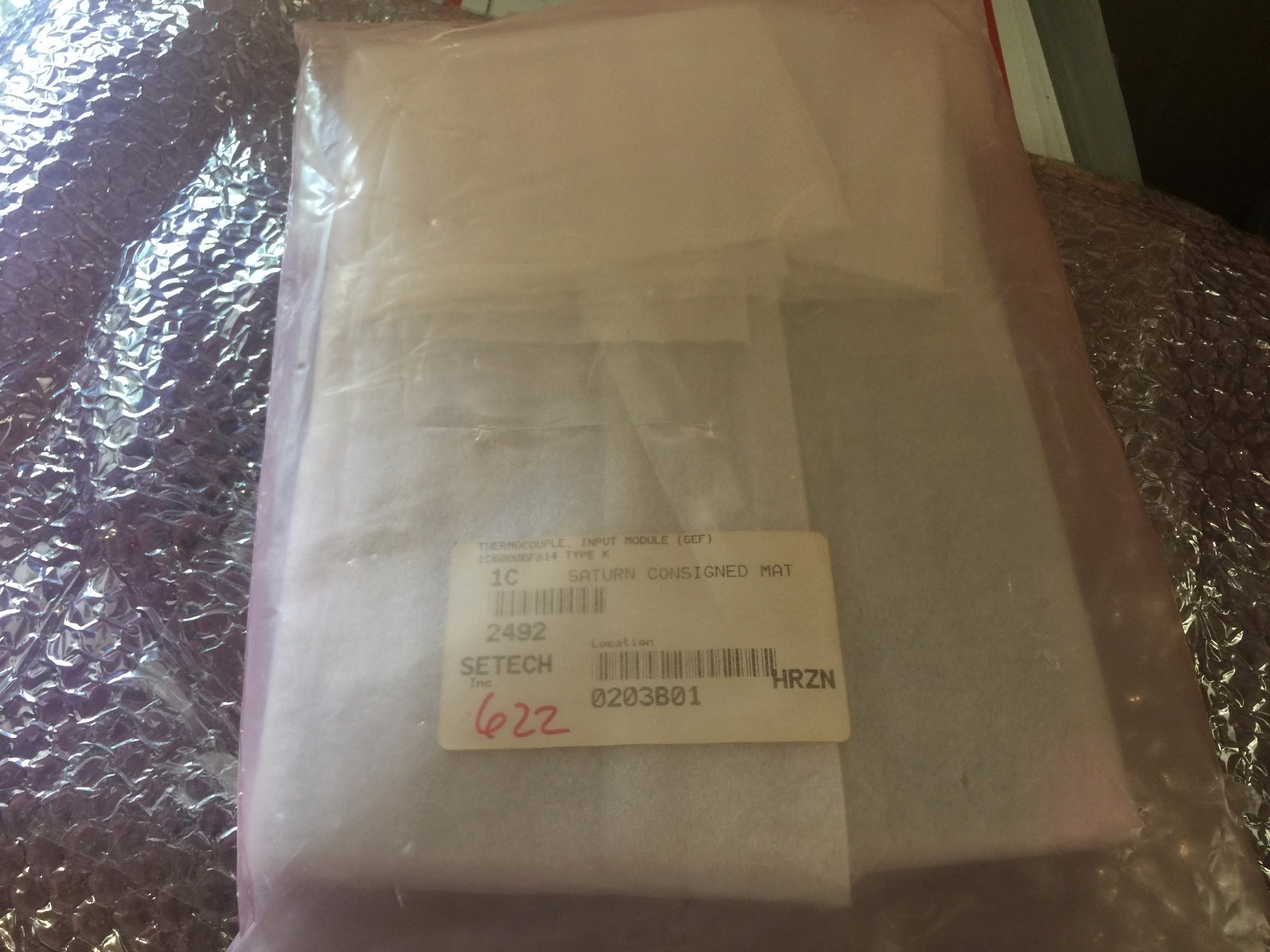 FANUC THERMOCOUPLE INPUT MODULE IC600BF814