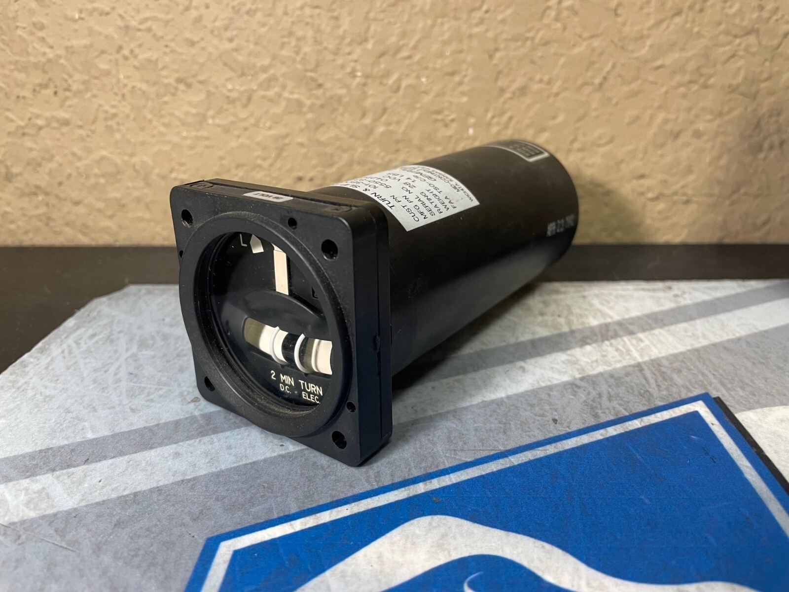 Turn & Slip Indicator 101-380031-11 Removed Working