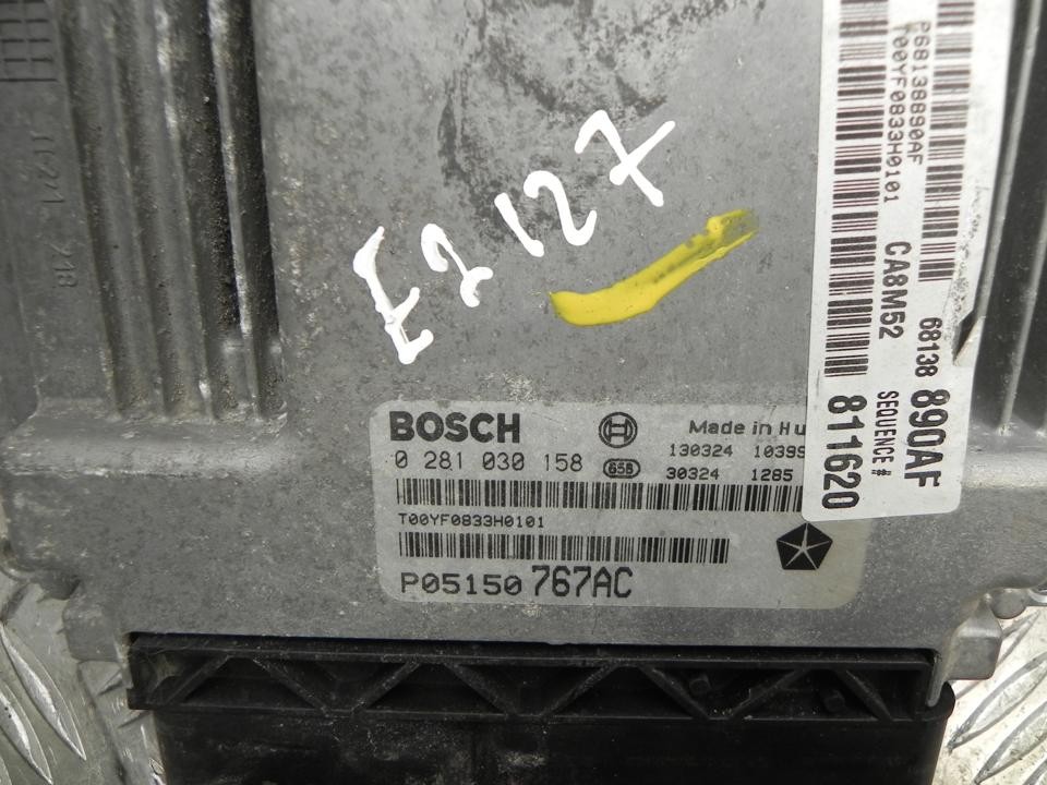 2018 Jeep GRAND CHEROKEE IV ENGINE CONTROL UNIT P05150767AC