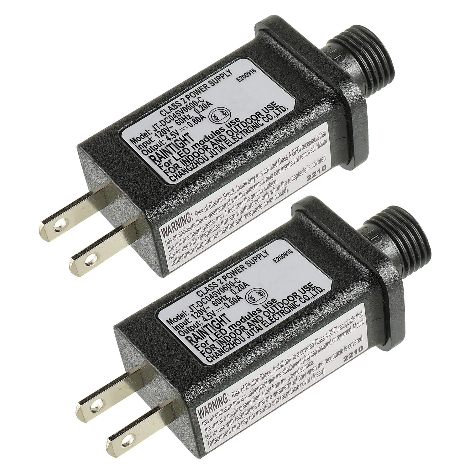 4.5V 2.7W LED Transformer Replacement Class 2 Power Supply IP44 Low Voltage