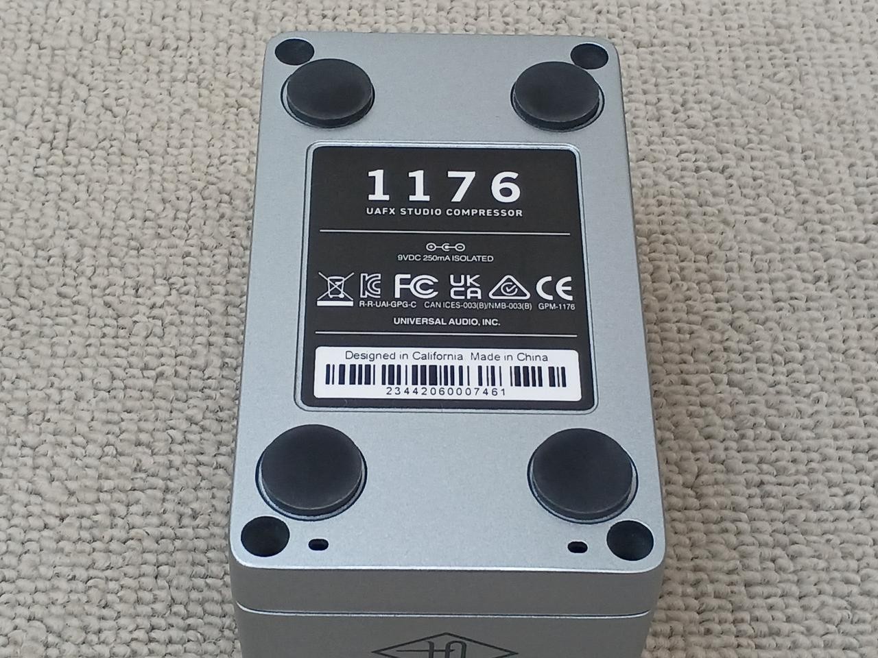 UNIVERSAL AUDIO 1176 UAFX Studio Compressor