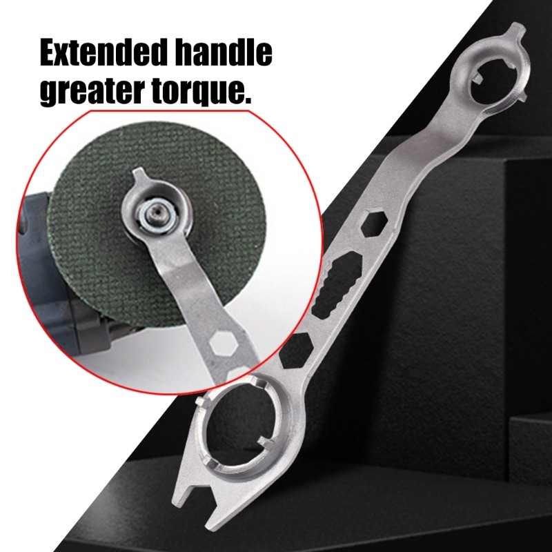 Angle Grinders Spanner Wrench 4 Claw Double Head Wrench Professional Maintenance