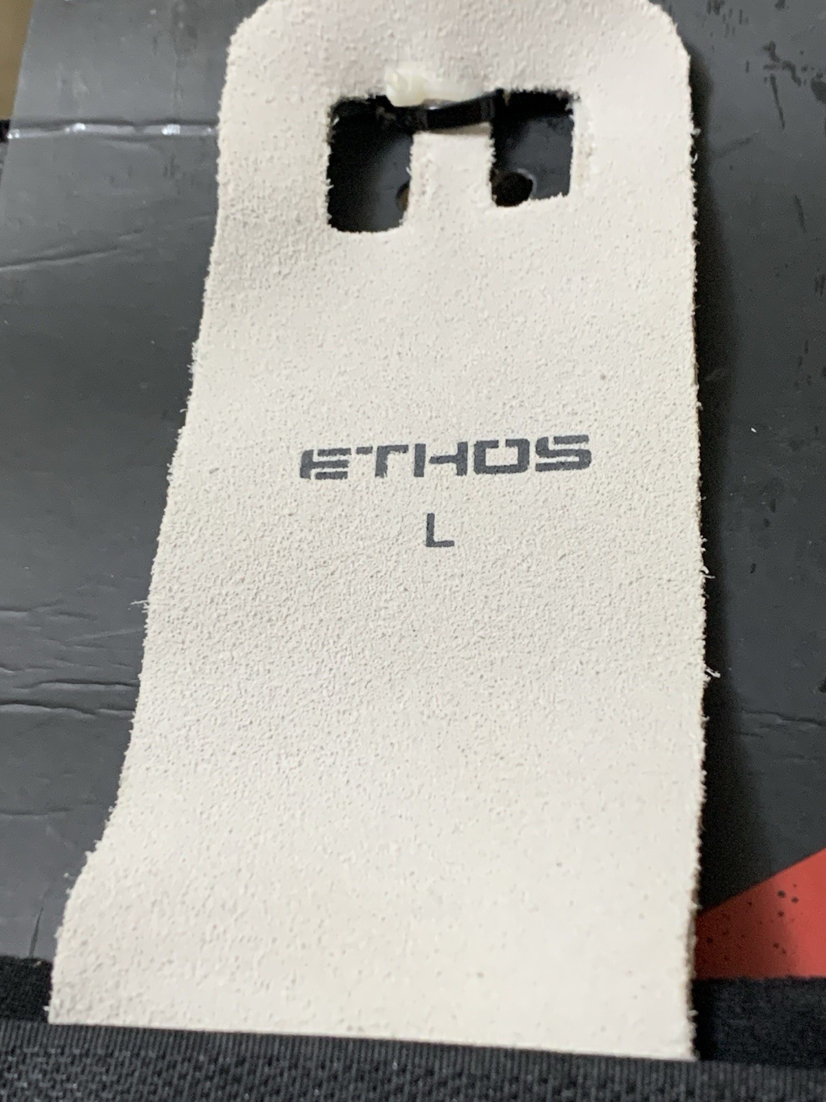 ETHOS ETHA516 Leather Hand Grips Gymnastics Weightlifting Training Size Large
