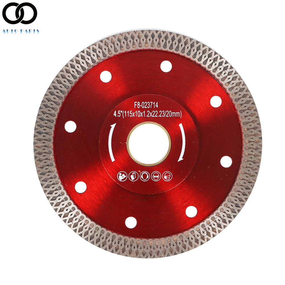 2Pack 4.5 inch Super Thin Diamond Porcelain Saw Blade Ceramic Cutting Disc