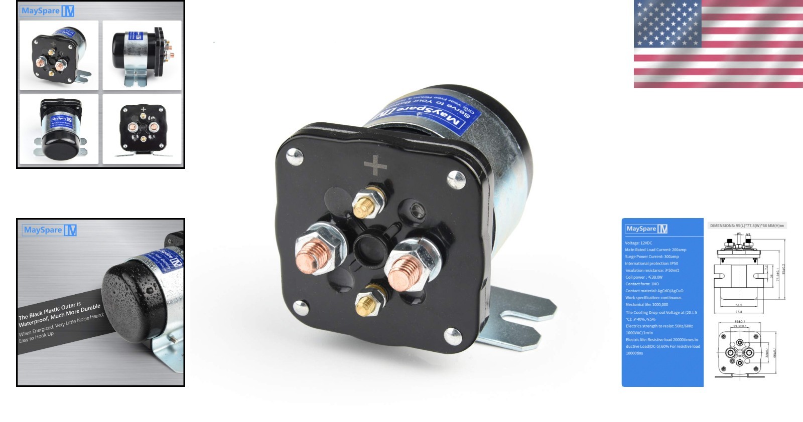200A Mobile Audio Relay & Battery Isolator
