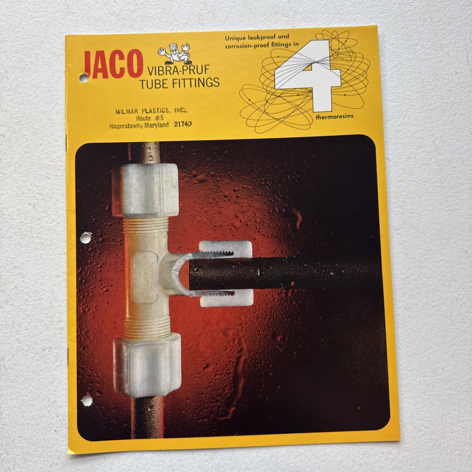 JACO Manufacturing Company Vibra-Pruf Tube Fittings 1970 Catalog