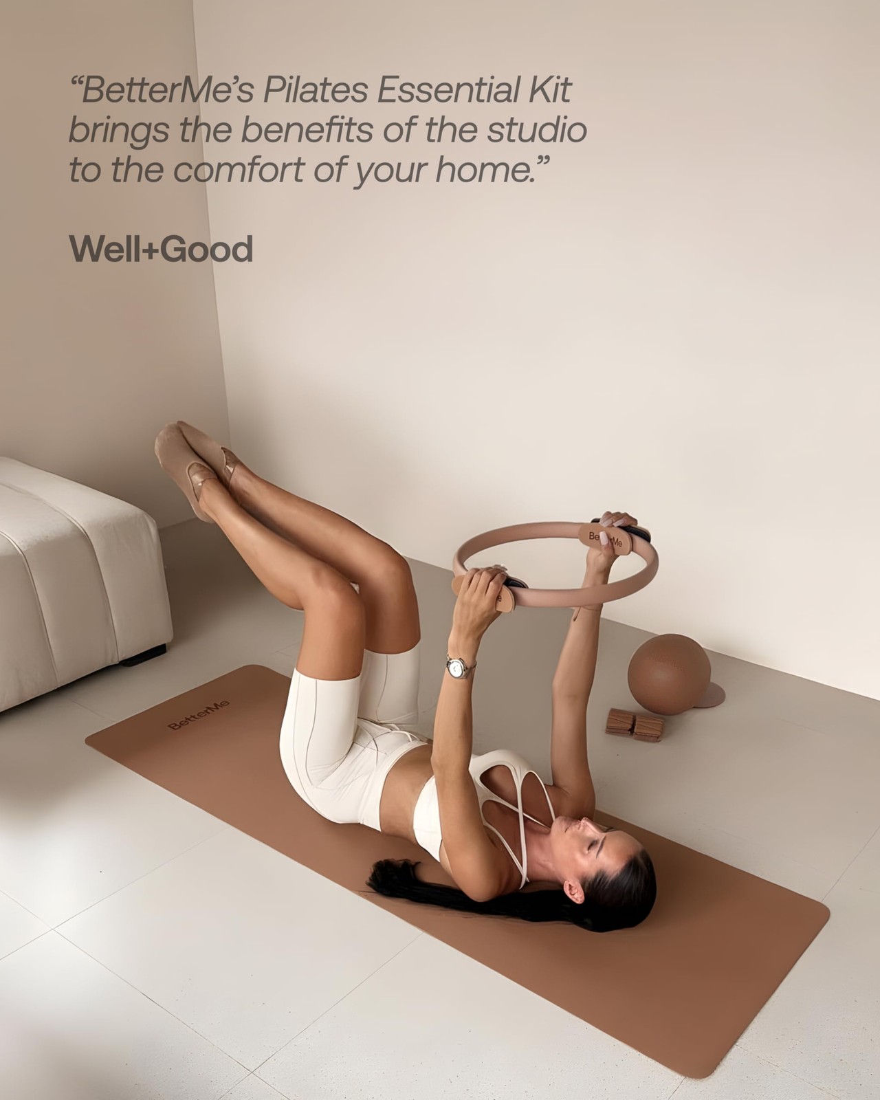 BetterMe Dual-Sided Pilates Gliders: Compact Core & Full Body Workouts