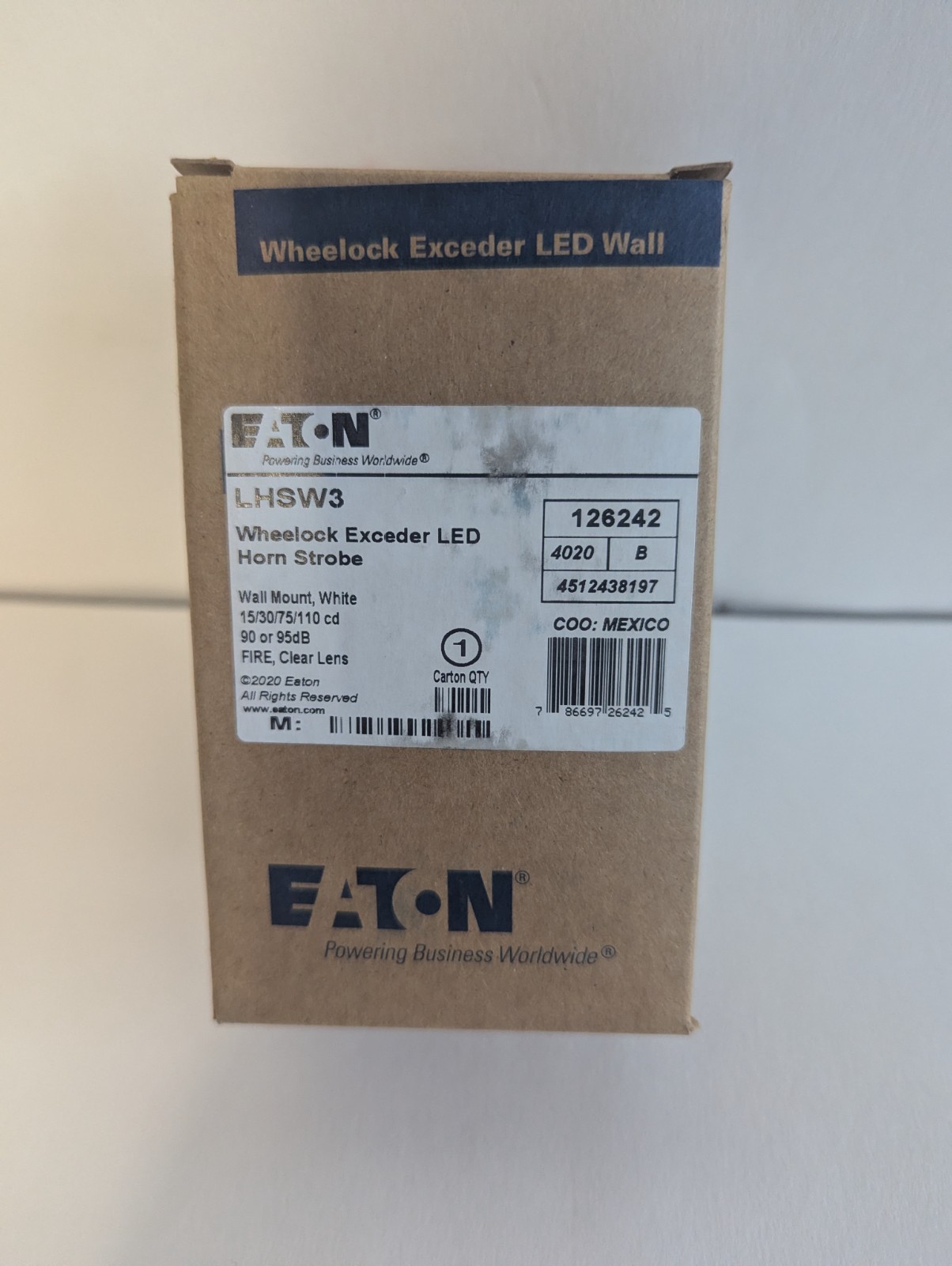 EATON WHEELOCK LHSW3