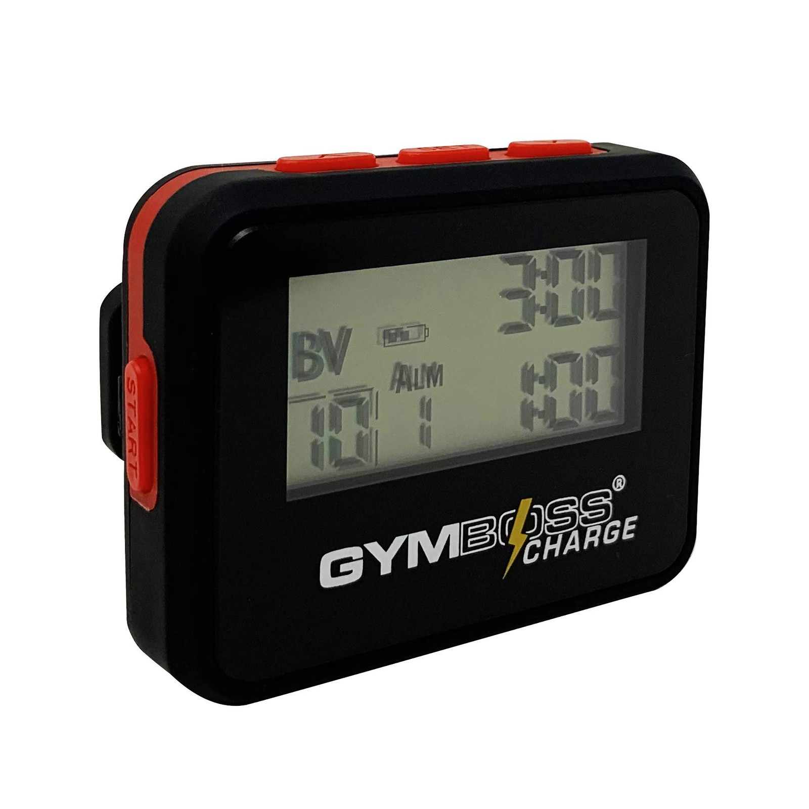 Interval Timer and Stopwatch Charge Black/Red