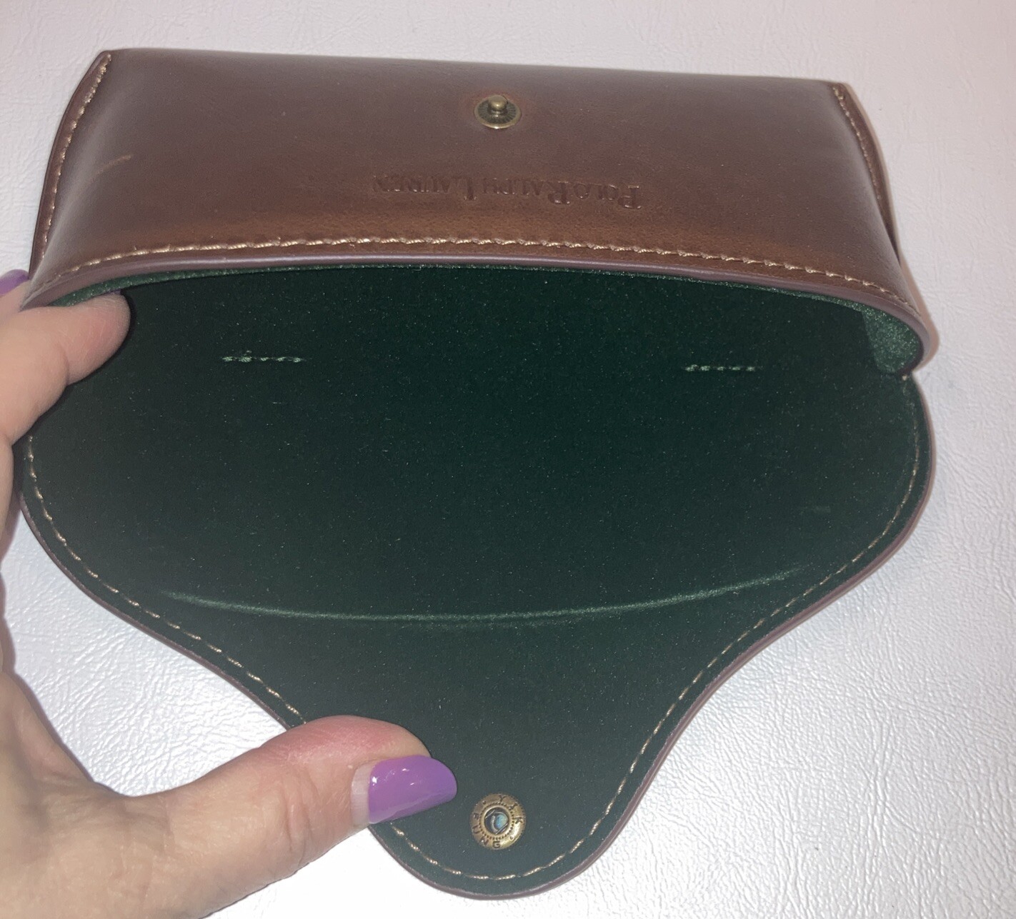 Polo Ralph Lauren Eyeglass Case New Authentic