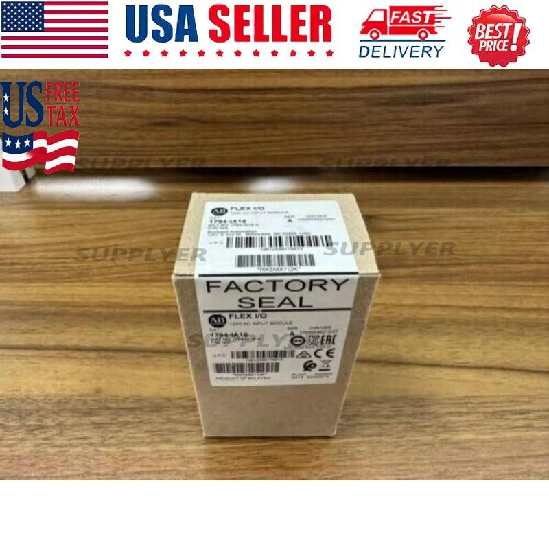 New Sealed AB 1794-IA16 Flex I/O 120VAC Input Module 1794IA16 US Free Tax