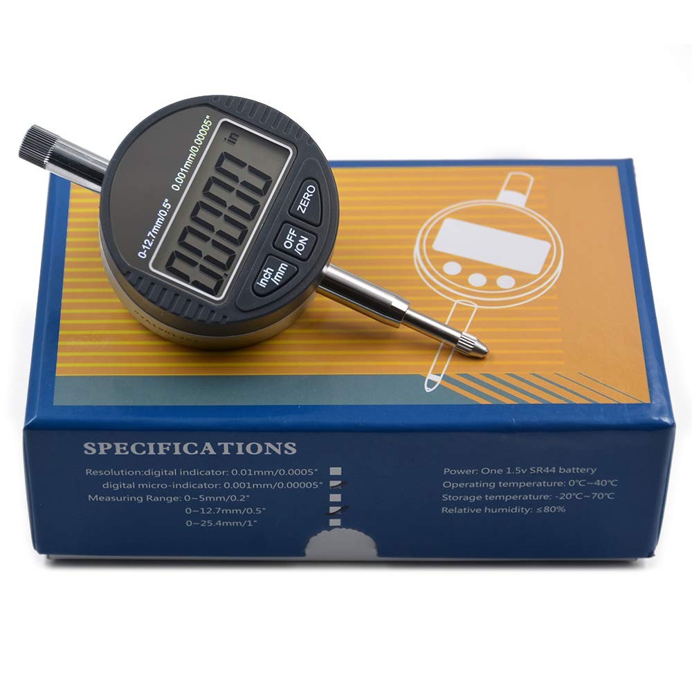 Oudtinx Electronic Digital Dial Indicator Gage Gauge Under 3 Inches
