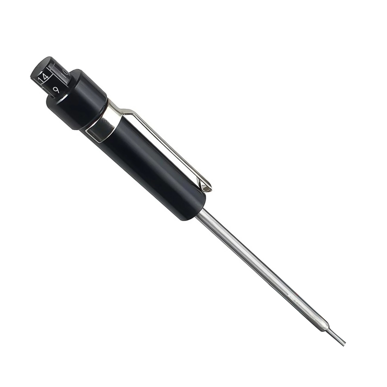 Manual Brake Pad Measurement Tool with Scale Indicator for Vehicle Maintenance
