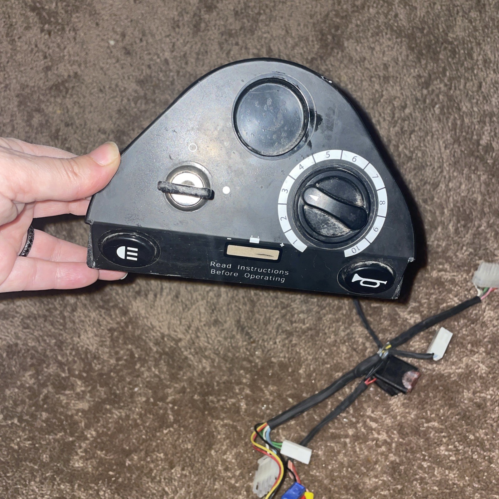 Tiller Head & Loom & Lock For Autogo Mobility Scooter GR8