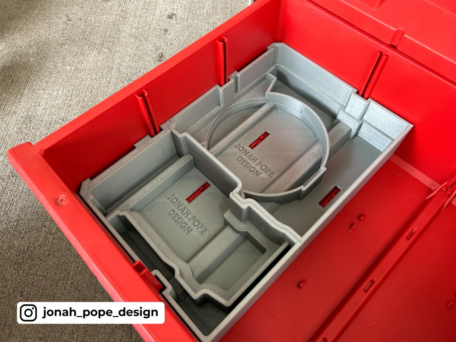 Insert for M18 Compact Router and Packout Tool Box Drawer (Insert Only)