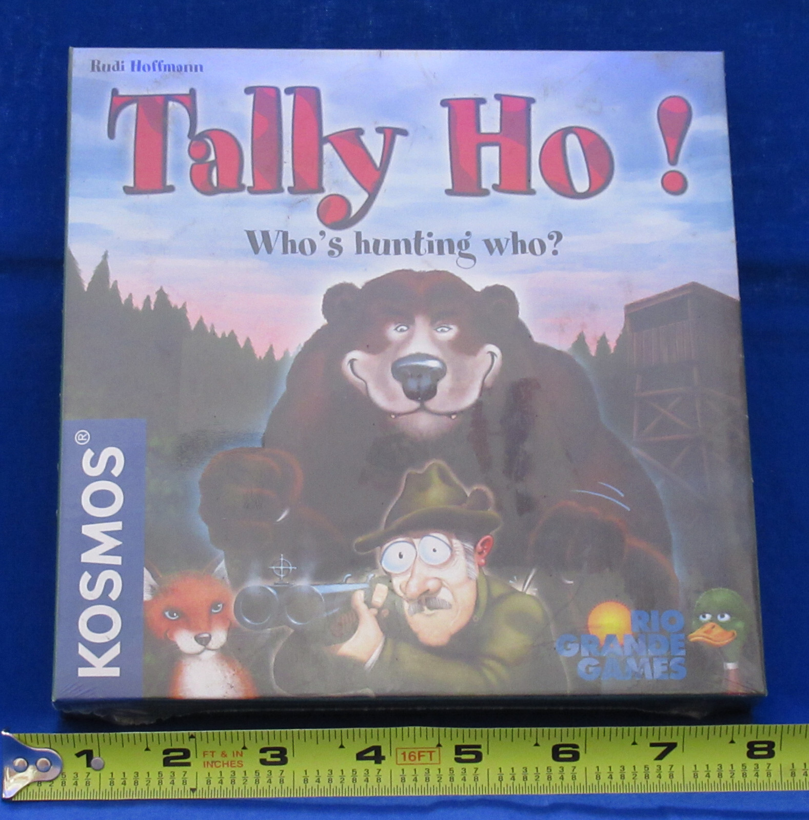 Tally Ho! Who's Hunting Who? Kosmos Game 2000 new in shrinkwrap 2 players BOB