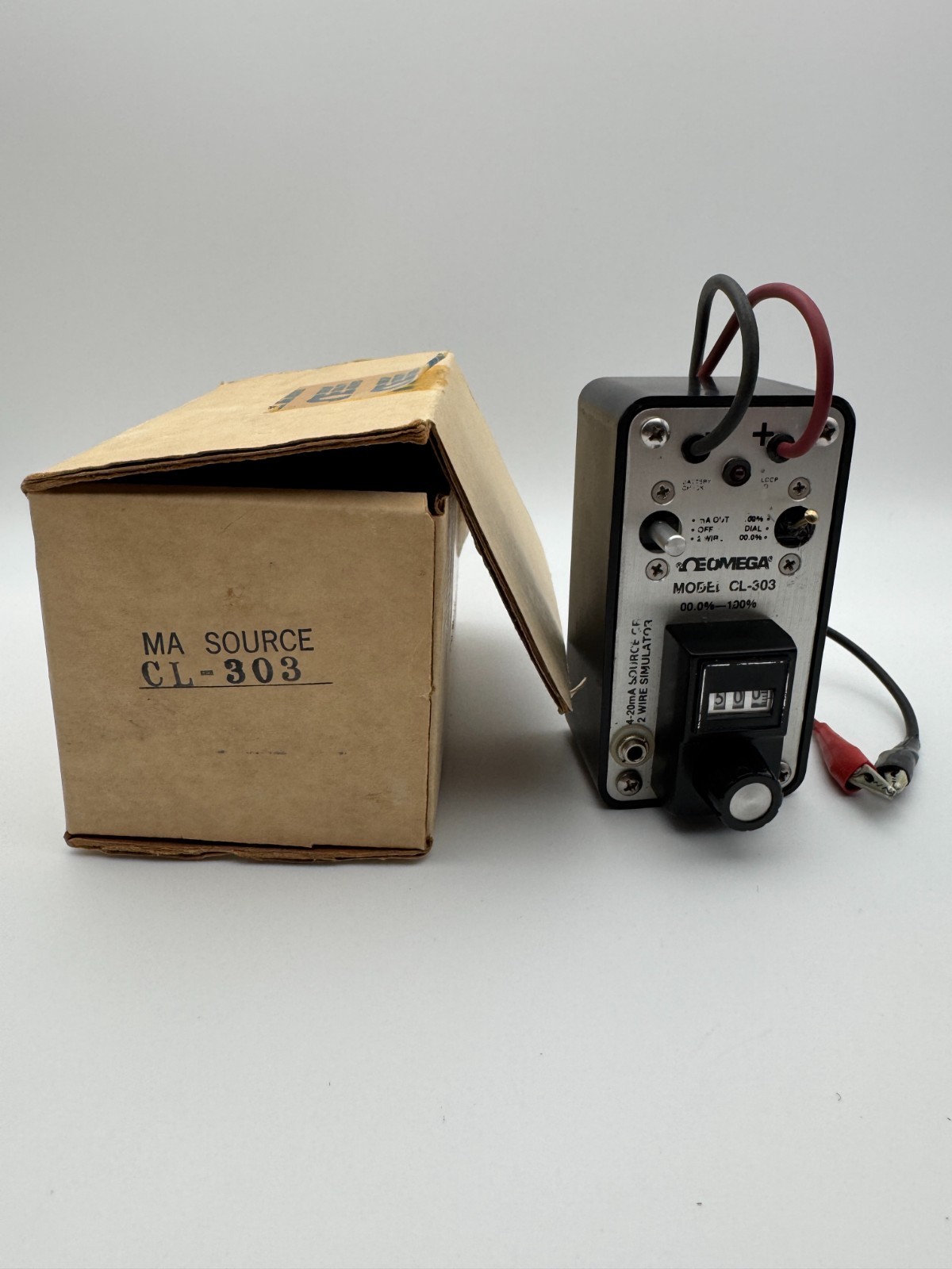 Omega 4-20ma Process Current Simulator CL-303 1431