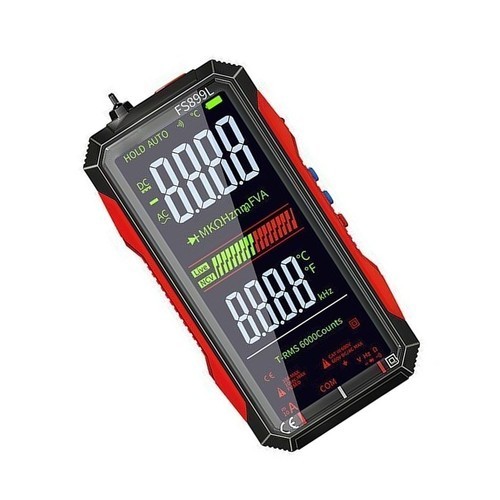 USB C Rechargeable Digital Multimeter with Large Display for Electrical Testing
