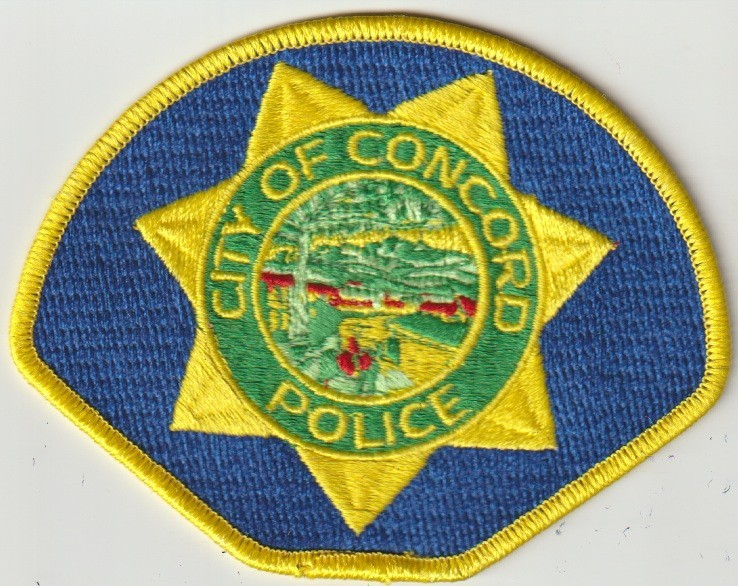 City of Concord CA Police obsolete patch from Australia