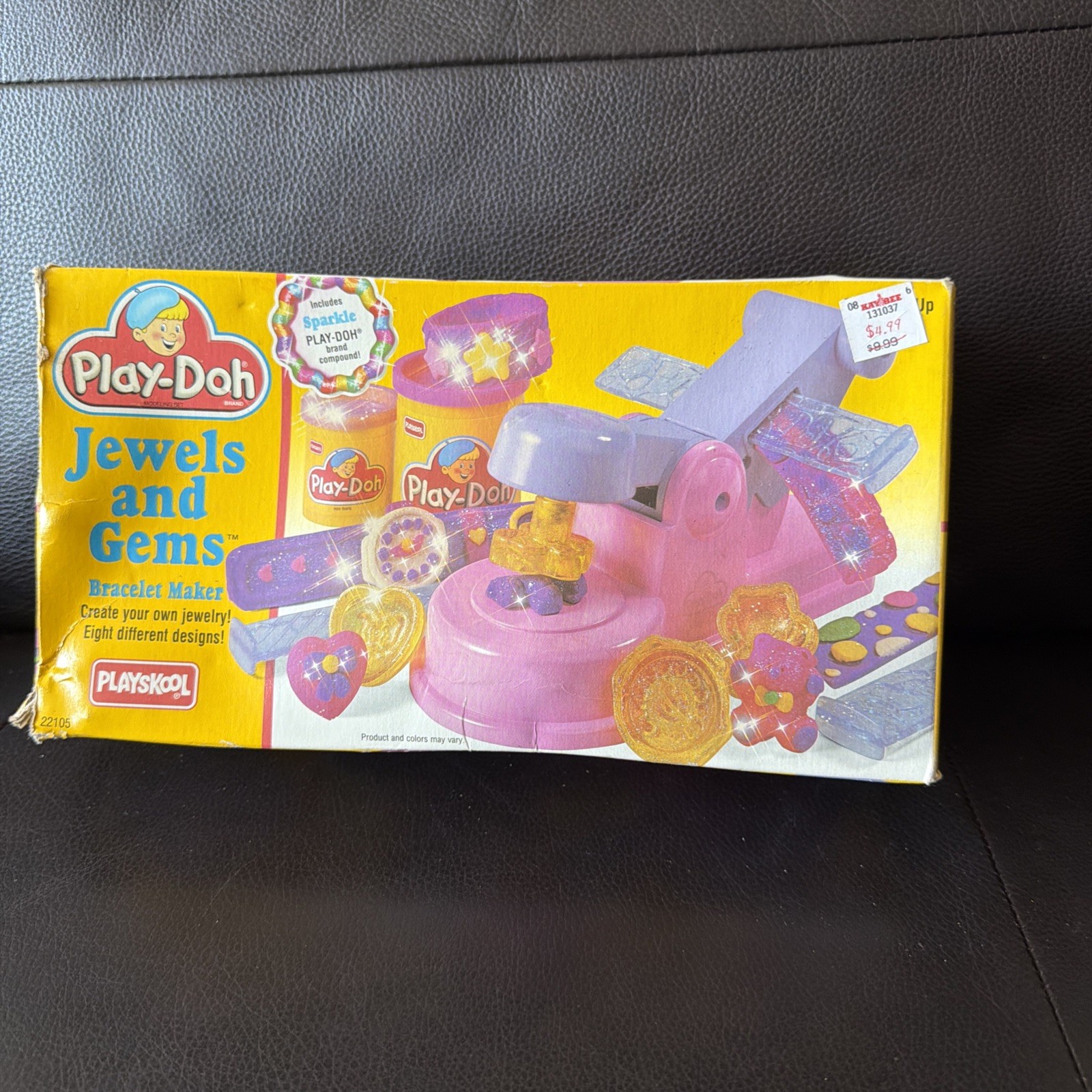 1994 Vintage Play-Doh Playskool Jewels And Gems Bracelet Maker Complete