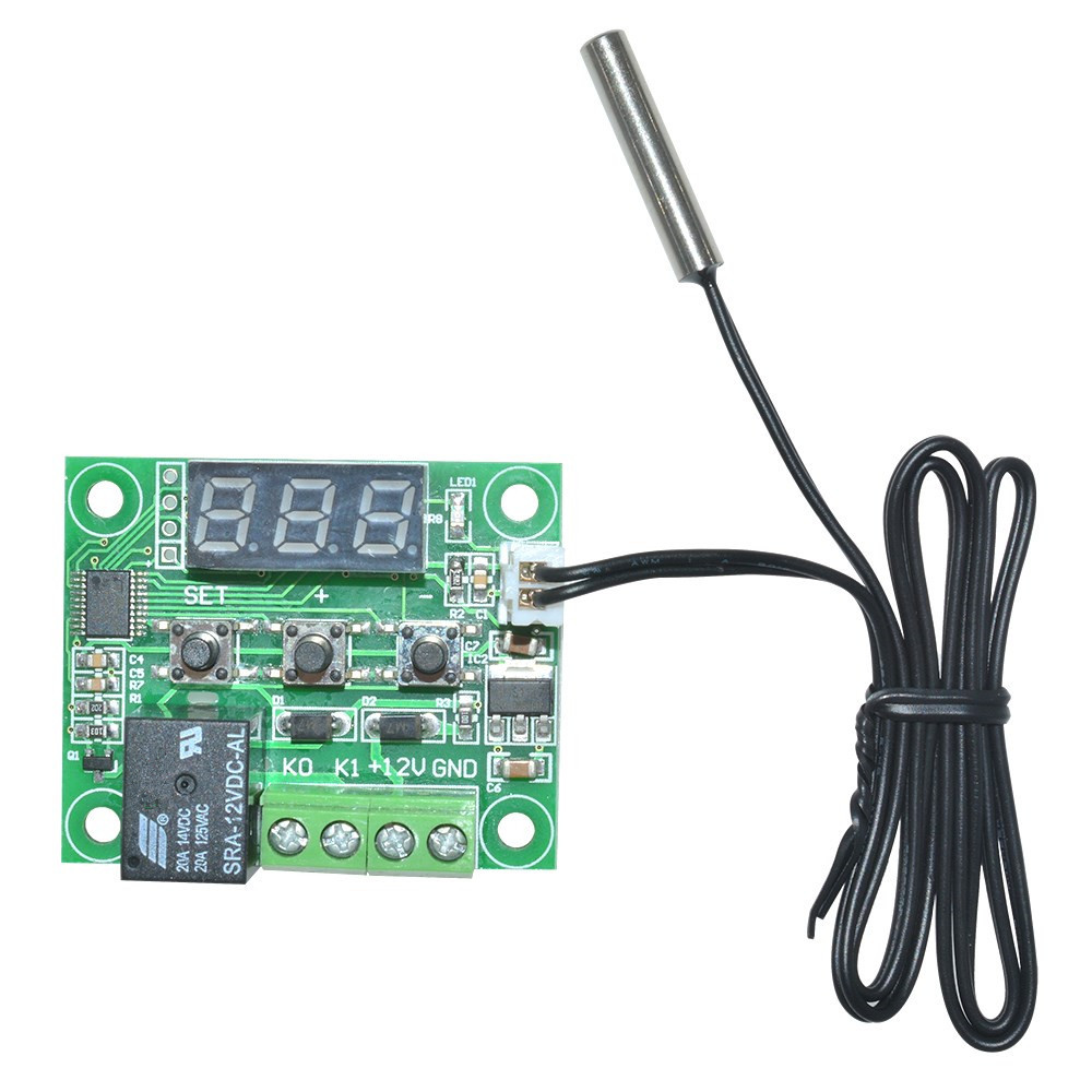 DC 12V W1209 Digital Blue LED Thermostat Temperature Control Switch Sensor
