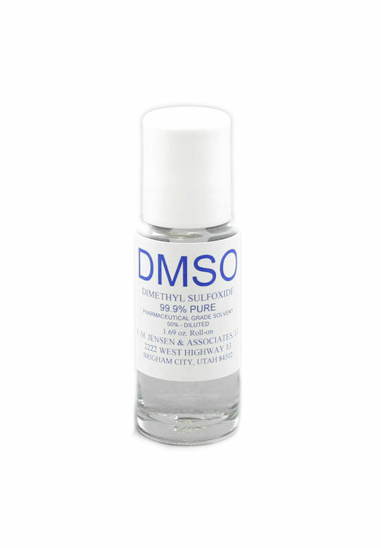 PHARMACEUTICAL GRADE  DMSO DILUTED TO 50% REFILLABLE ROLL ON BOTTLE