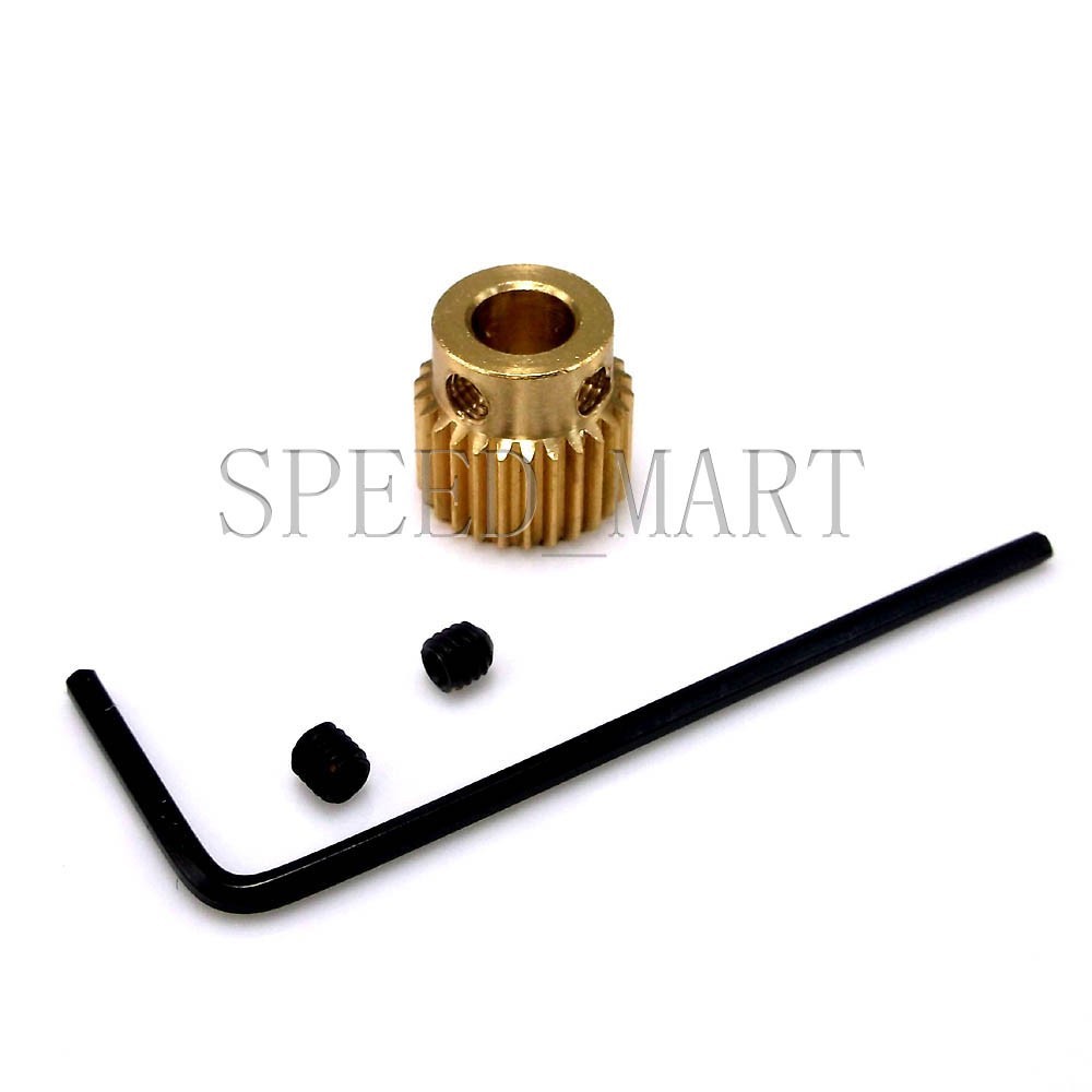 10pcs RepRap 3D Printer Extrusion Head Special Gear Inner Hole Diameter 5mm