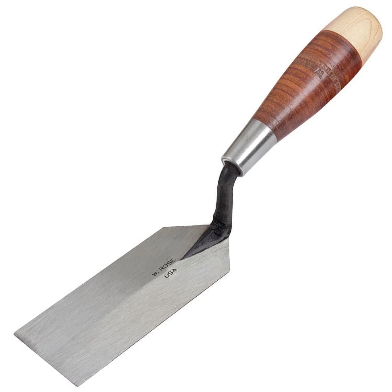 W. Rose RO58-5L W.Rose™ 5"x2" Margin Trowel w/Leather Handle