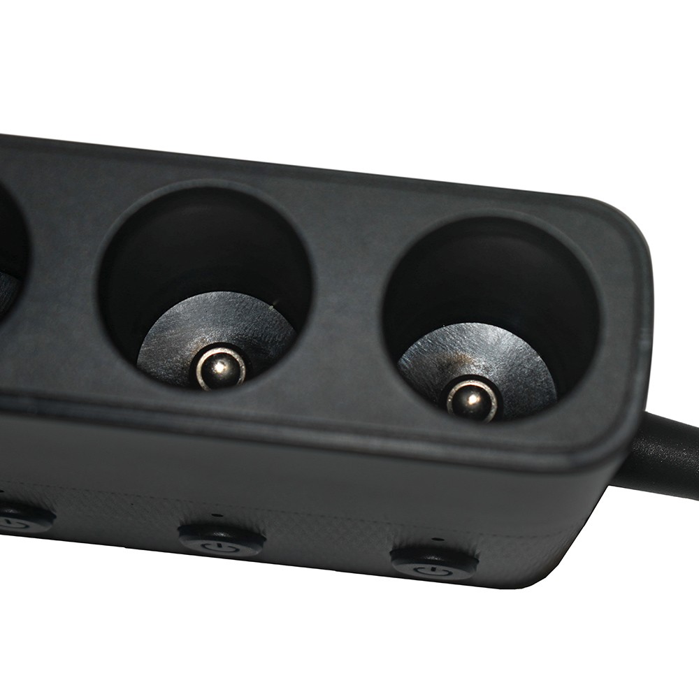 3 Way Car Cigarette Lighter Socket Splitter USB Fast Charger Power Adapter 12V