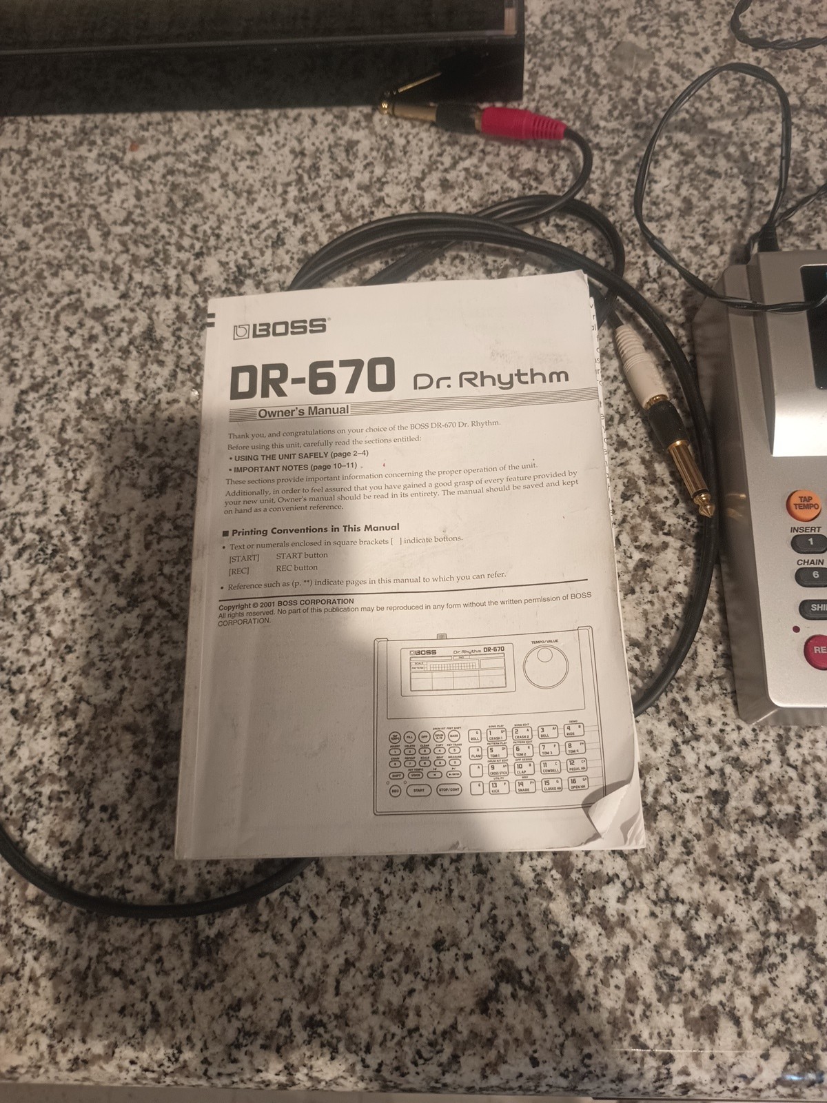 Boss DR-670 Dr. Rhythm Drum Machine MIDI Digital