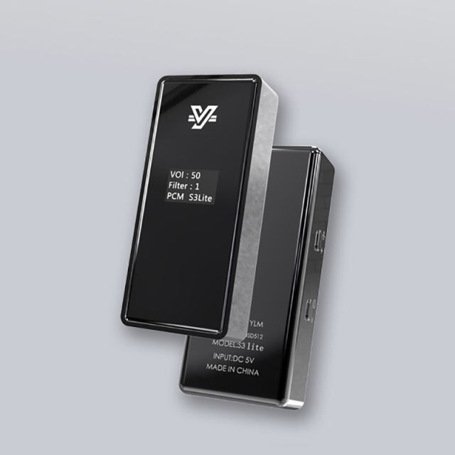 YinLvMei S3lite portable Decoding Amp can support DSD512 Headphone Amplifier