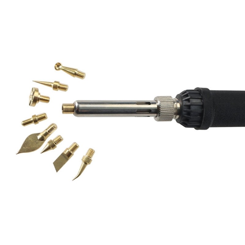 Soldering Iron Tips Soldering Welding Iron Kit Soldering Heat Insert Nut Replace