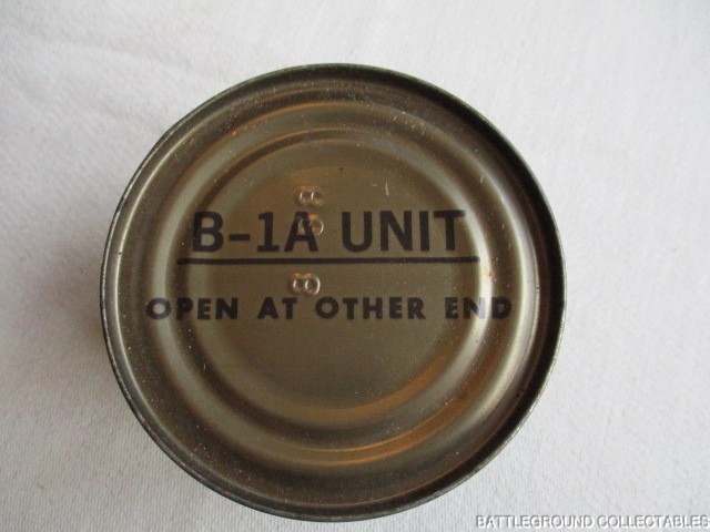 USGI VIETNAM WAR C RATION B-1A UNIT 1968 DATED